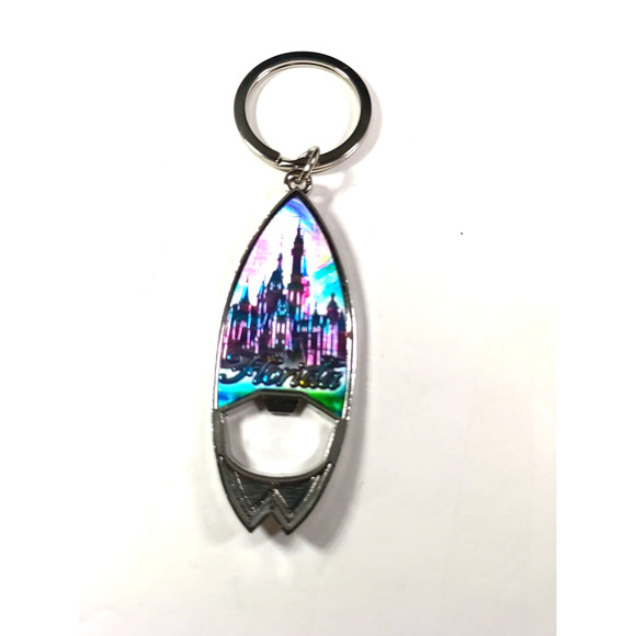 Florida Bottle Opener Keychain Castle - Picture 2 of 7